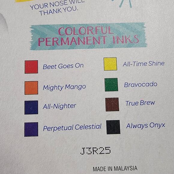 Crayola Take Note Low Odor Fine Point Permanent Markers 8 Different Colors Lot 3 - Picture 6 of 6